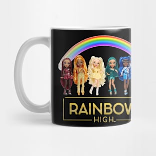 rainbow high Mug